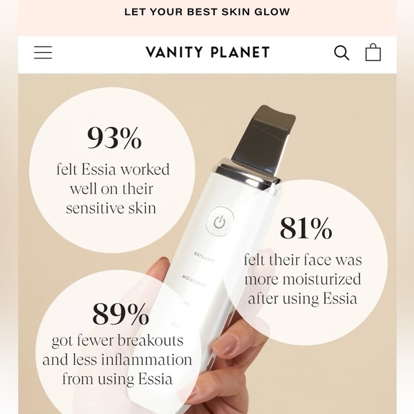 Vanity Planet Exfoliating Tool- New- Never Used! - Picture 3 of 6
